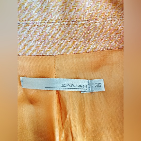 Zariah Tweed Single-Button Blazer - Picture 6 of 12